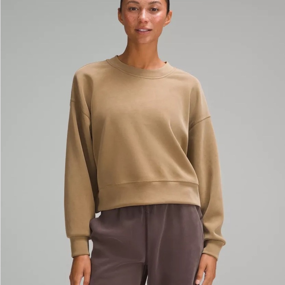 Lululemon Softstreme Perfectly Oversized Cropped Crew